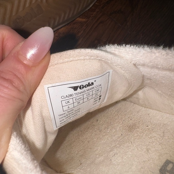 Gola Tennis Mark Cox Sneakers - Picture 8 of 8